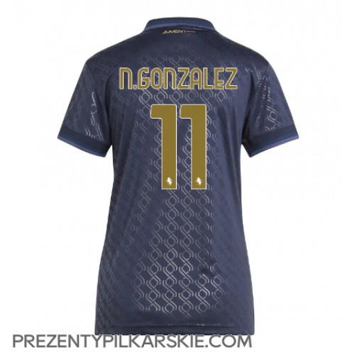 Stroje piłkarskie Juventus Nicolas Gonzalez #11 Koszulka Trzeciej dla damskie 2024-25 Krótki Rękaw